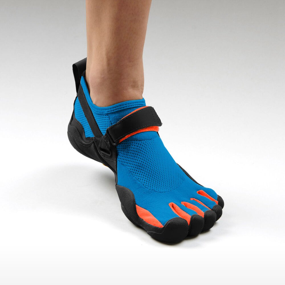 Tenis Deportivos Hombre Azules/Naranjas - FiveFingers Kso - ZRYGHI-237